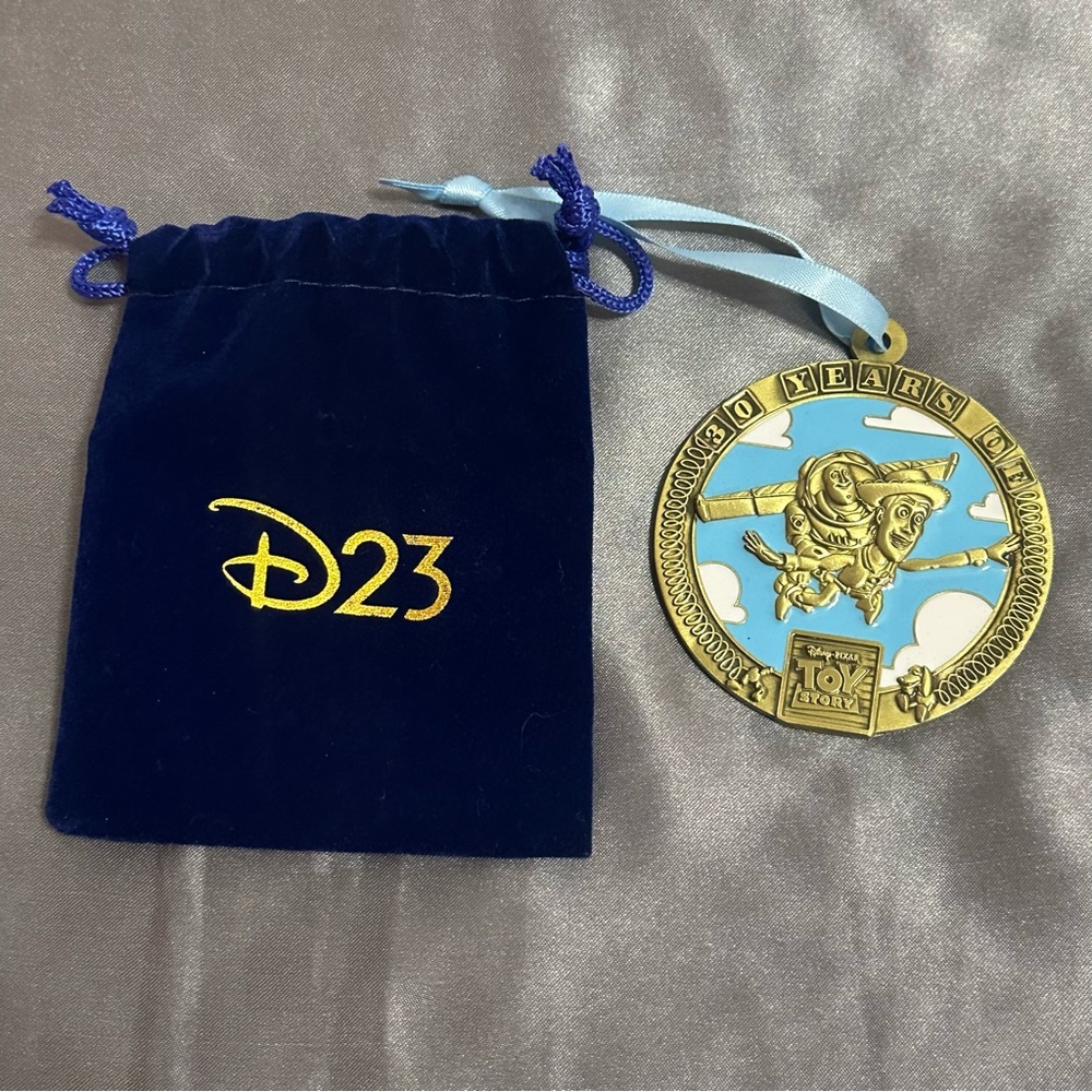 NWT! Disney D23 EXCLUSIVE Toy Story 30th Anniversary Ornament with Bag